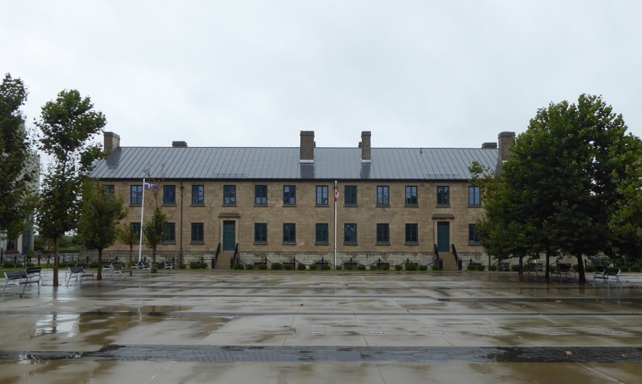 Stanley Barracks viewed from the north in September 2021. (Photo credit: Alessandro Tersigni.)