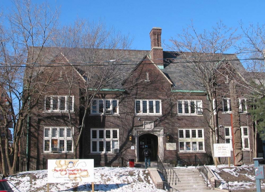 The Native Canadian Centre of Toronto around 2005. (Photo by Bob Krawczyk.)