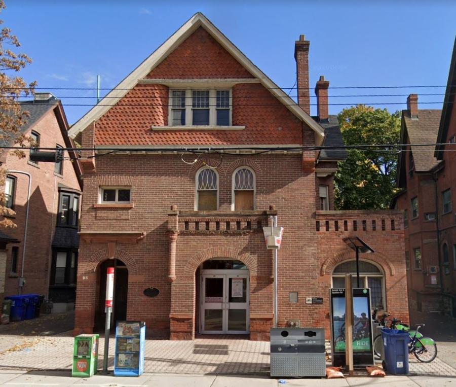 85 Spadina Road, Toronto — October 2020 — Image via Google Streetview